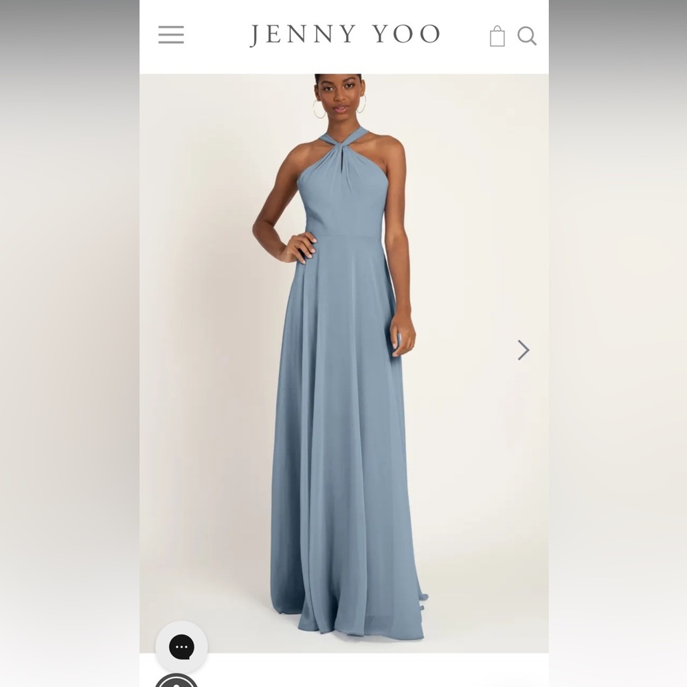 Jenny Yoo Halle Dress in Bluebell